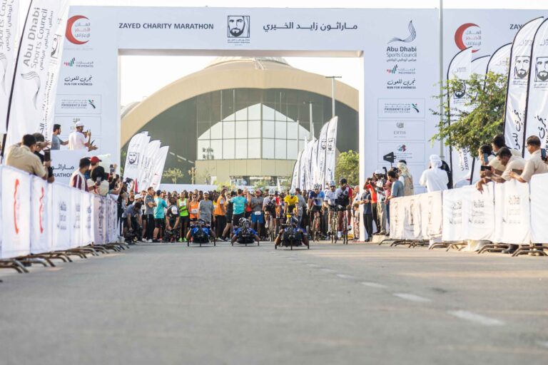 Start of races for People of Determination at Zayed Charity Marathon Abu Dhabi 2022